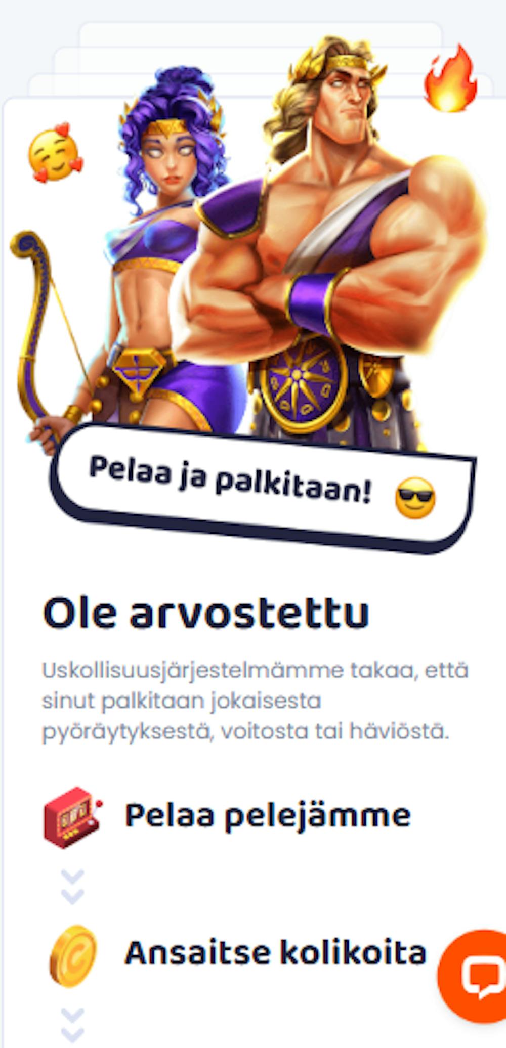 Casino Vibesilla on kattava VIP-ohjelma.