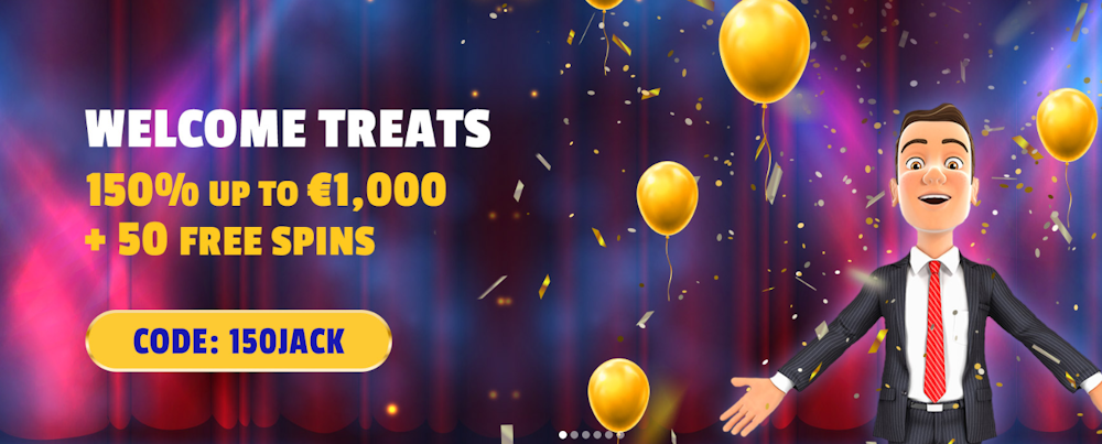 Jack Million kasinon tervetulobonus