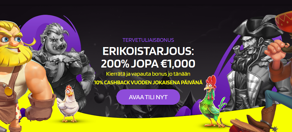 Prontobet nettikasinon tervetuliaisbonus,