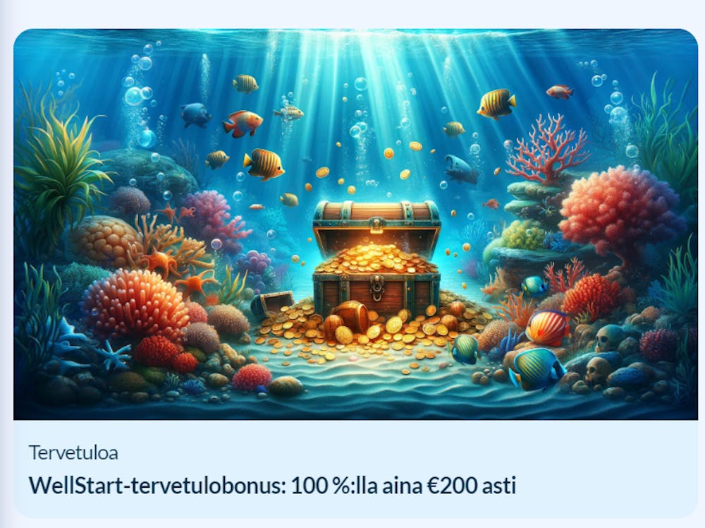 Welle kasinon tervetuliaisbonus.