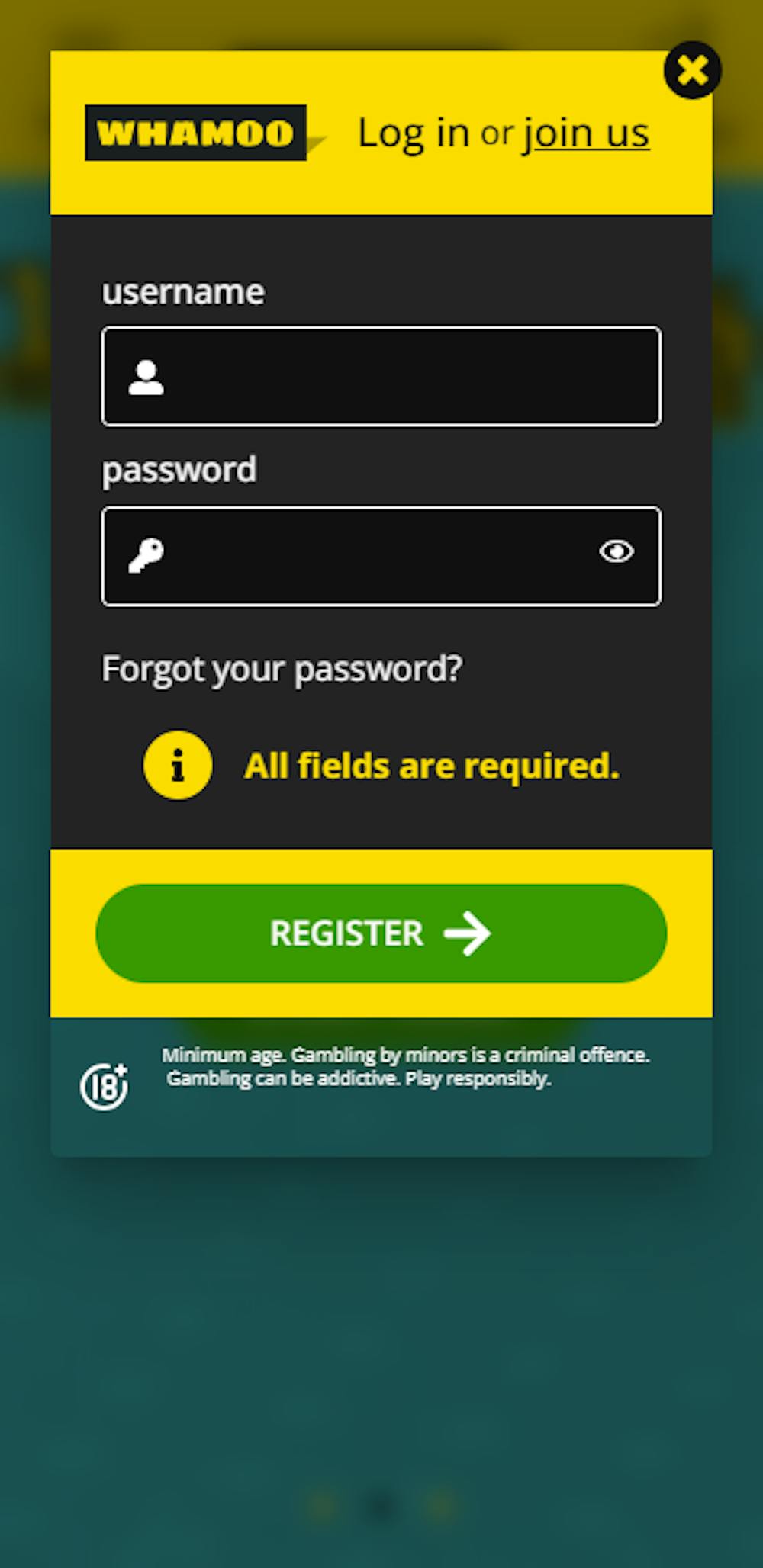 Whamoon login