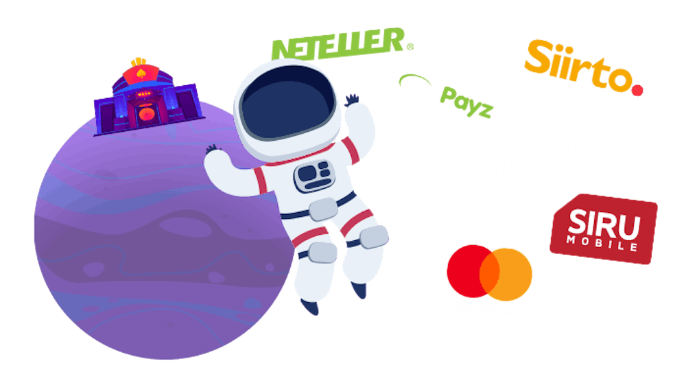 Netticasinoiden eri maksutavat: Neteller, Siirto, Zimpler, Siru, Skrill, Visa