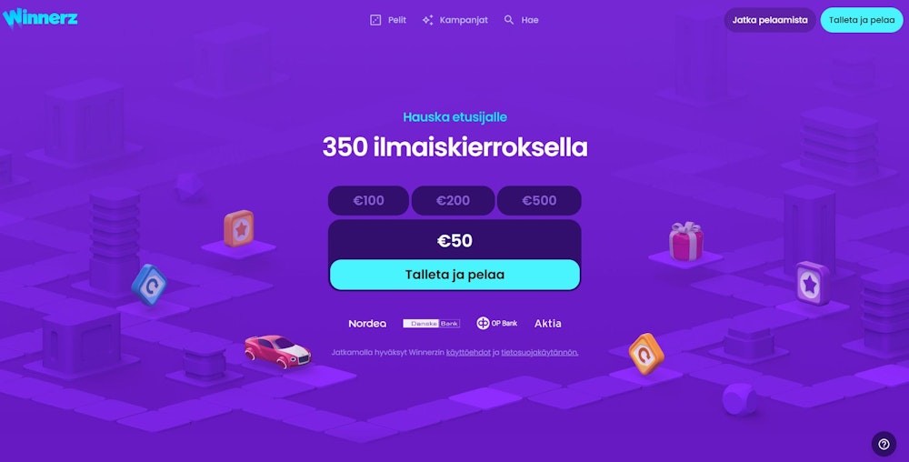 winnerz casino etusivu