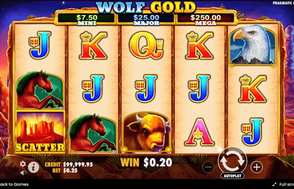 Wolf Gold: Tietoa pelistä logo