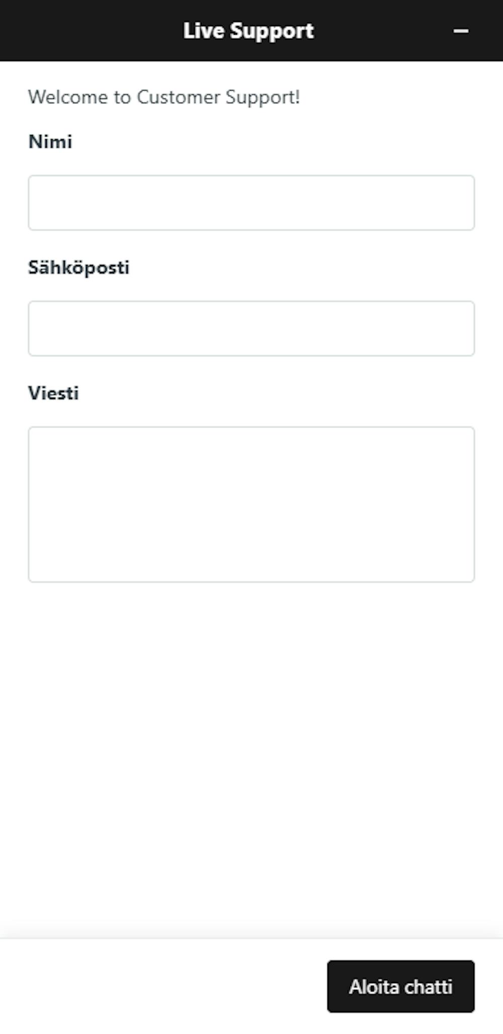 Zet Casino asiakaspalvelu