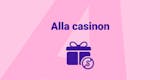 Alla casinon utan omsätningskrav